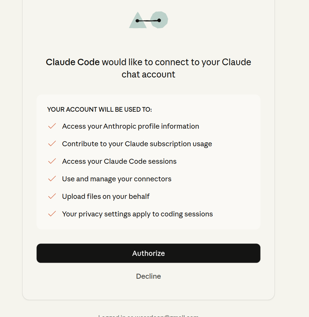Claude Authorization